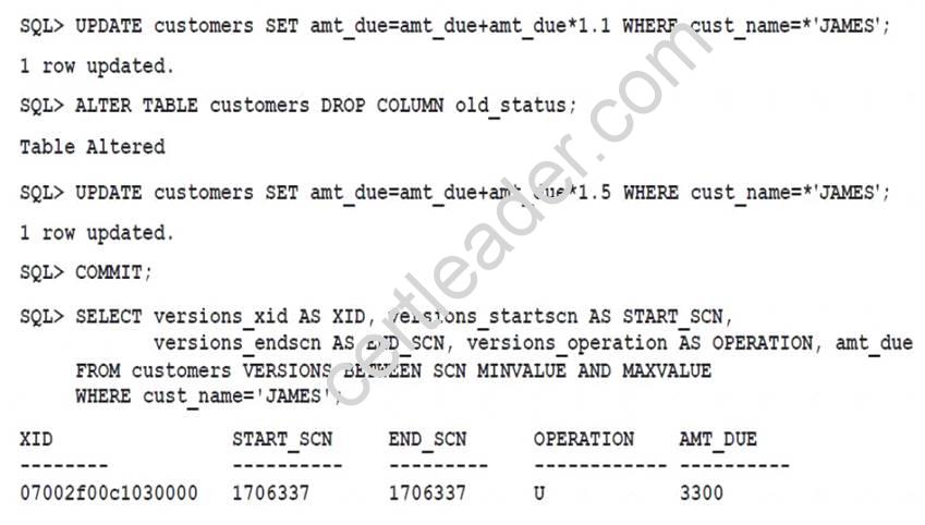 1Z0-063 dumps exhibit