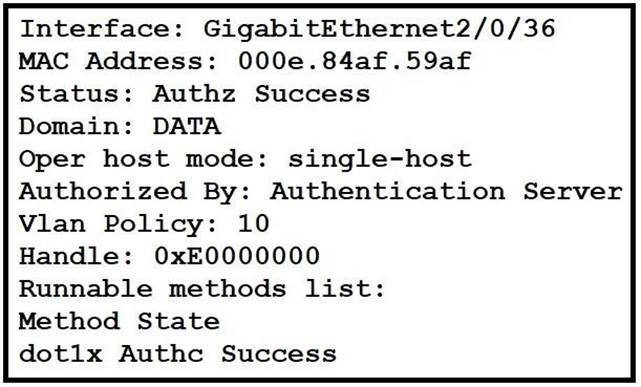 300-715 dumps exhibit