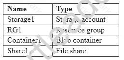 AZ-100 dumps exhibit