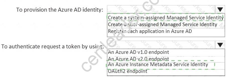 AZ-301 dumps exhibit