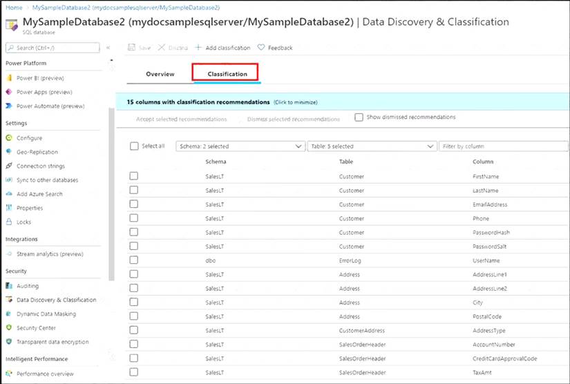 DP-203 dumps exhibit