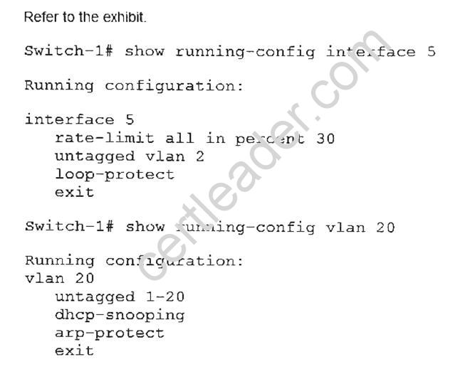 HPE6-A45 dumps exhibit