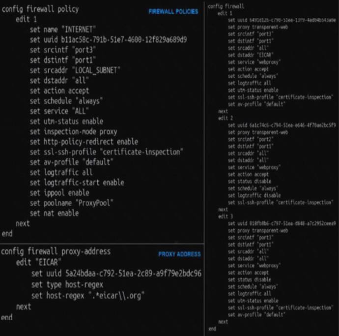 NSE4_FGT-6.4 dumps exhibit