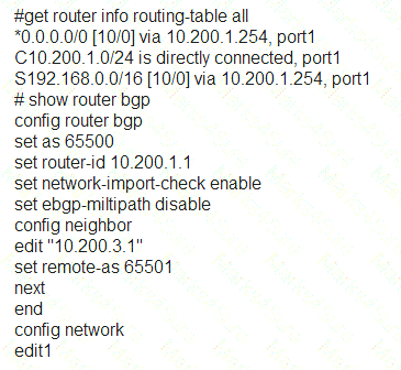 NSE7_EFW-6.0 dumps exhibit