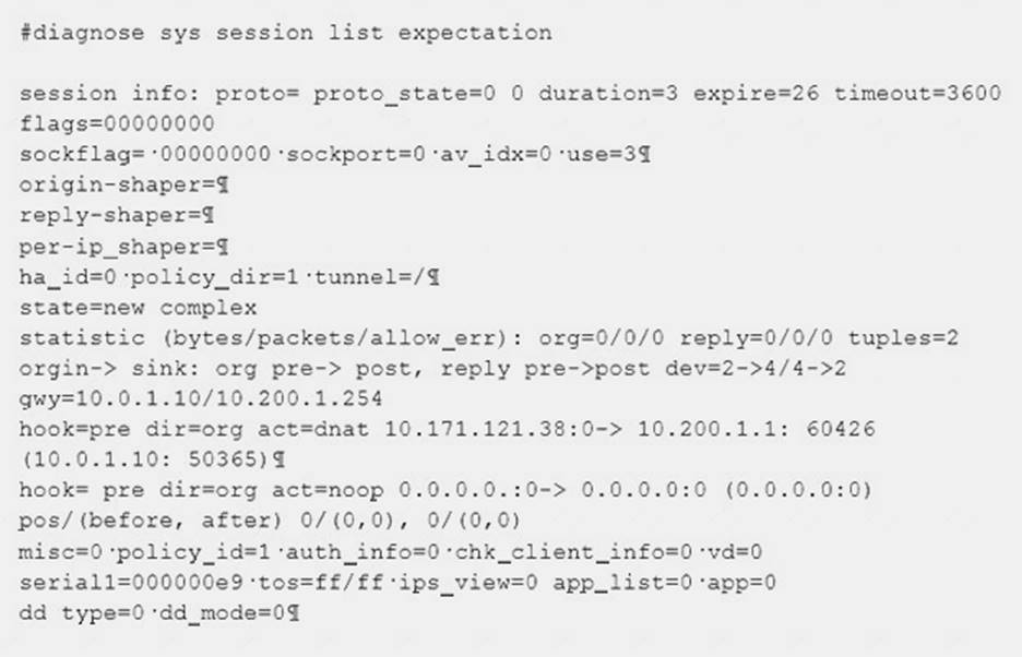 NSE7_EFW-6.2 dumps exhibit