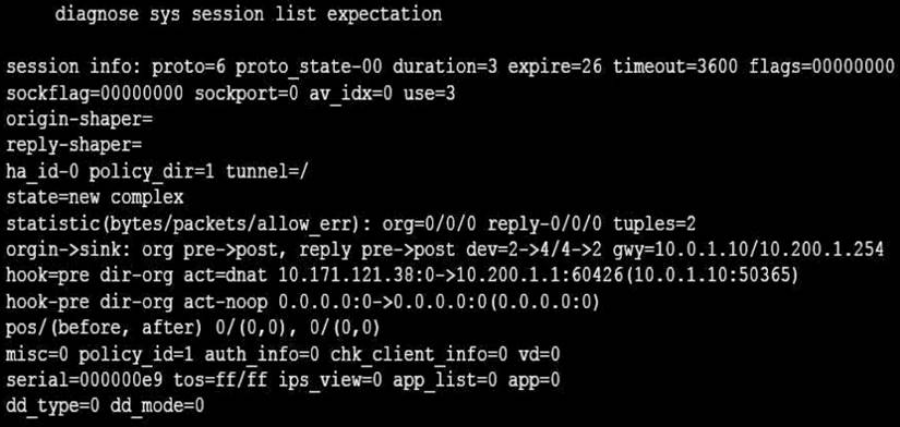 NSE7_EFW-6.4 dumps exhibit